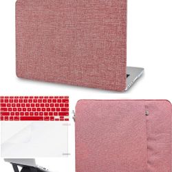  Compatible with MacBook Pro 15 inch Case Cover A1990 A1707 with Touch Bar Plastic Hard Shell + Keyboard Cover + Sleeve + Screen Protector + Laptop St