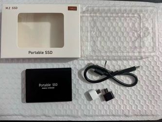 1 TB external SSD drive