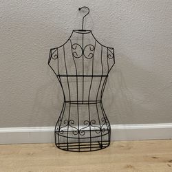 Black Metal Wire Frame Freestanding Display Stand/Hanging Dress Form  Mannequin Decor for Sale in Irvine, CA - OfferUp