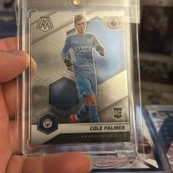 Cole Palmer Silver Mosaic Prizm Rookie Manchester City 2021-22 England Star!
