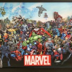 Marvel Universe Canvas Wall Picture 28" x 18" X 1"