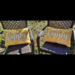 Better Homes & Gardens"My Happy Place" pillow