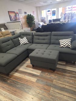Sectional sofa on sale for only $569.