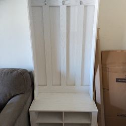 75.00 Obo Hallway Shoe Tree With Storage And Bench