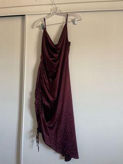 Burgundy dress size 0XL