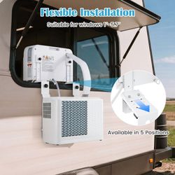 6500 BTU RV Window Air Conditioner with WiFi APP Voice Control
