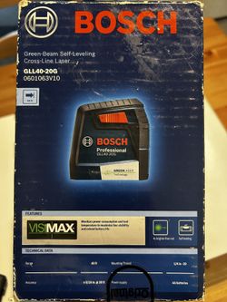 Self-leveling Green-beam 