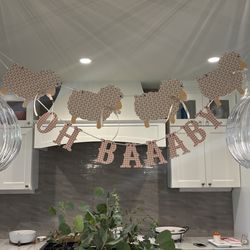 "Oh Baaaby" Baby Shower Decoration