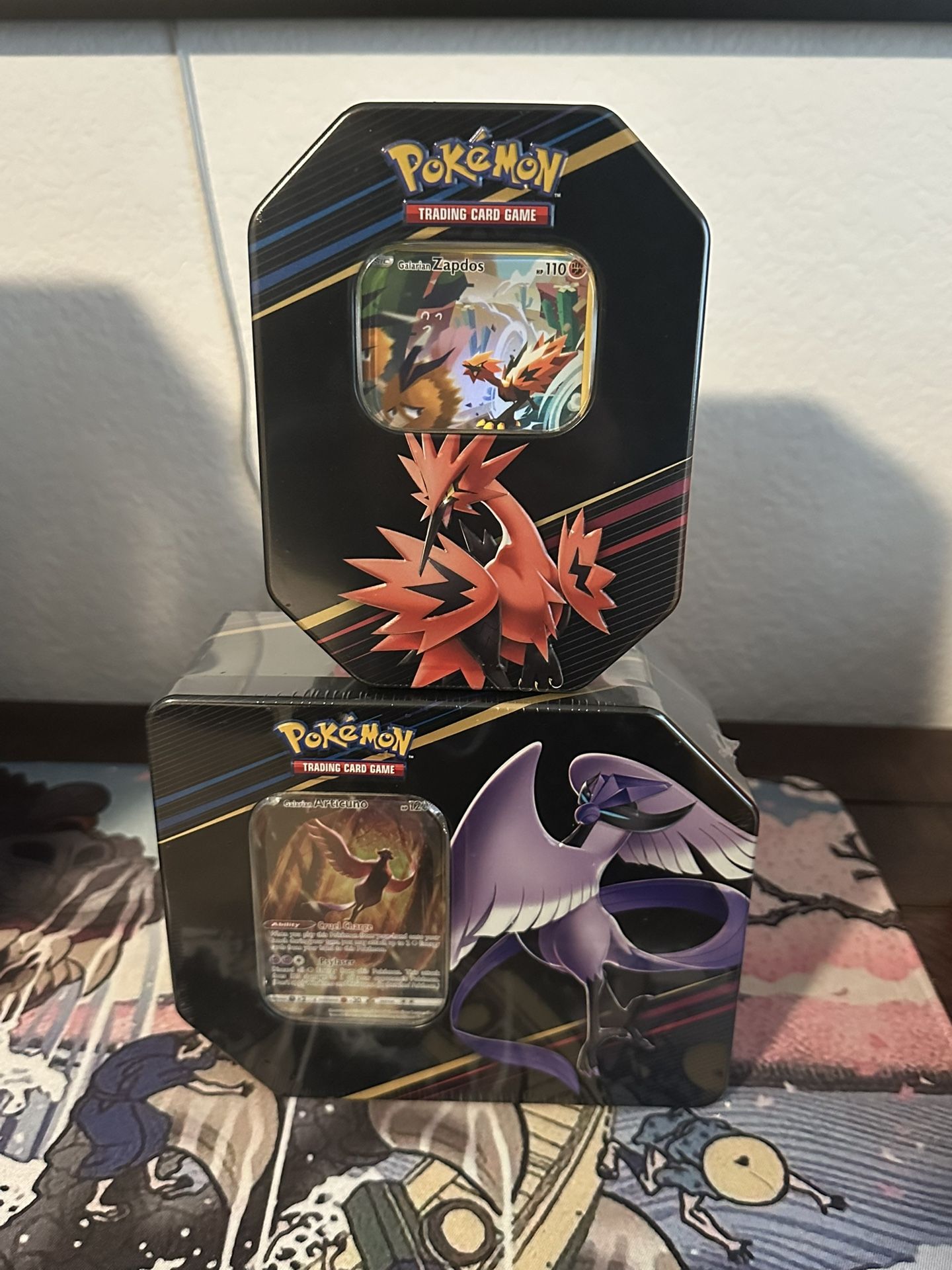 Pokemon Crown Zenith Tins(2) New And sealed