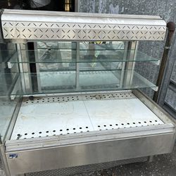 IFI 48.5in Refrigerated Bakery Display Case Cooler Needs Curved Glass