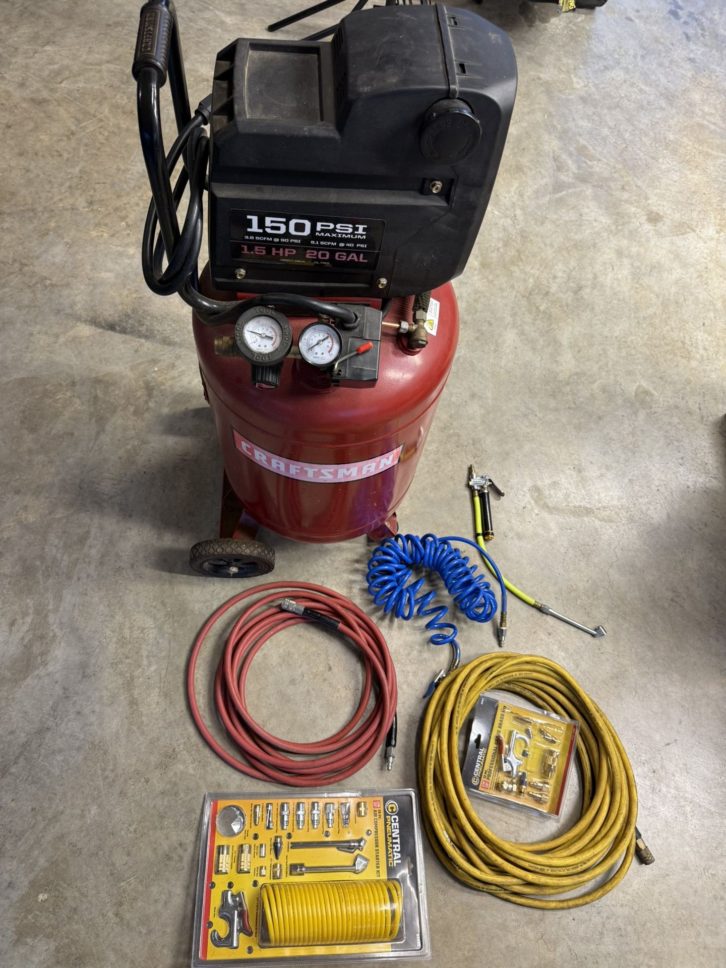 Air compressor - Craftsman $100