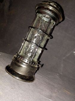 Vintage Miner's Safety Lamp