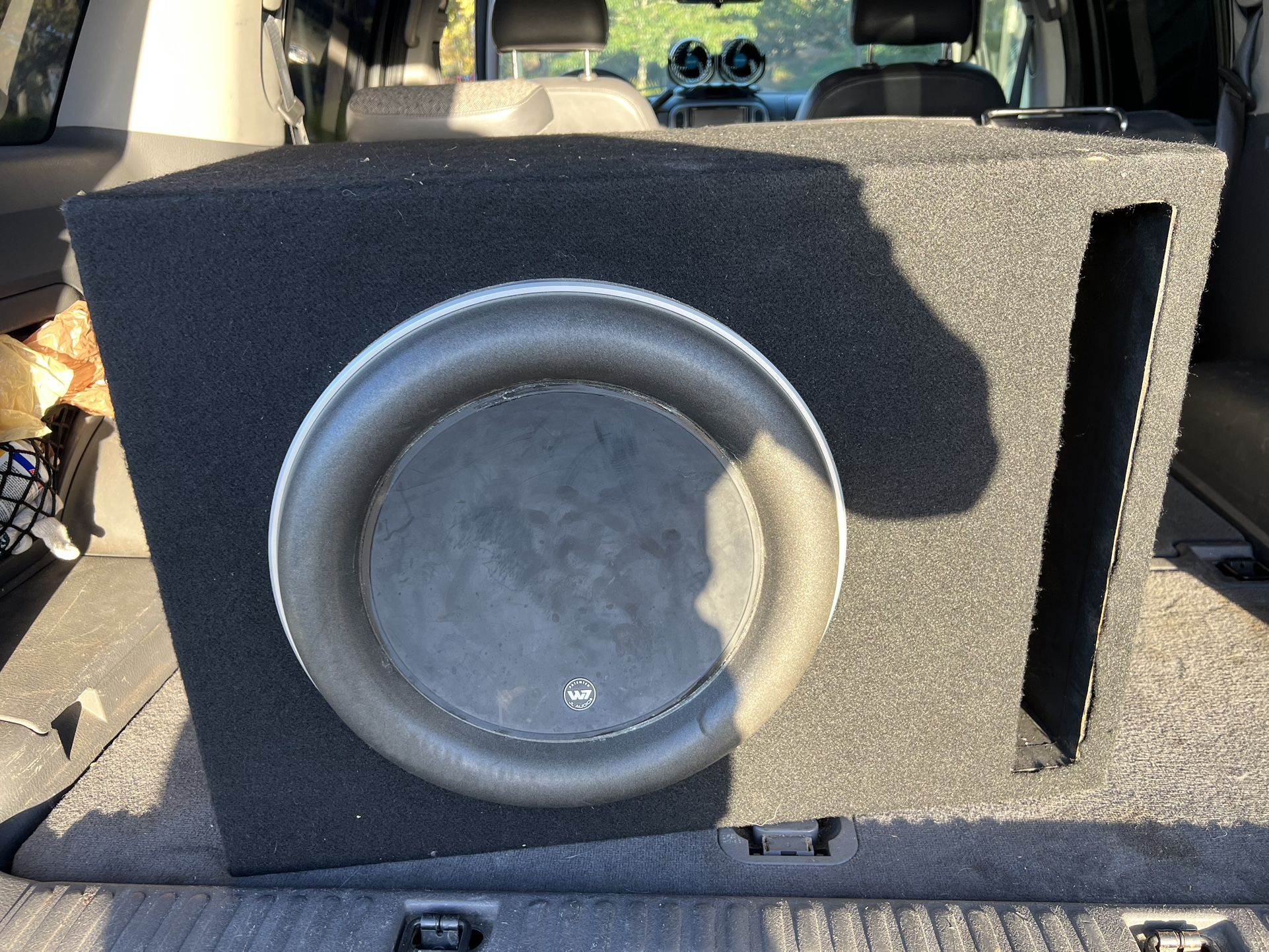JL Audio 13” W7 and 1000/1 monoblock amp
