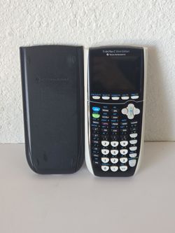 Texas Instruments TI-84 Plus C Silver Edition Graphing Calculator With Cover