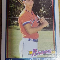 Chipper Jones Draft Pic 1991 And Ken Grif Jr