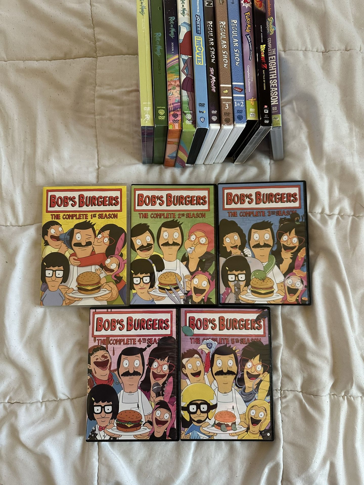 Bobs Burgers Dvd Seasons 1-5