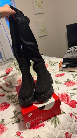 Knee High Black Boots