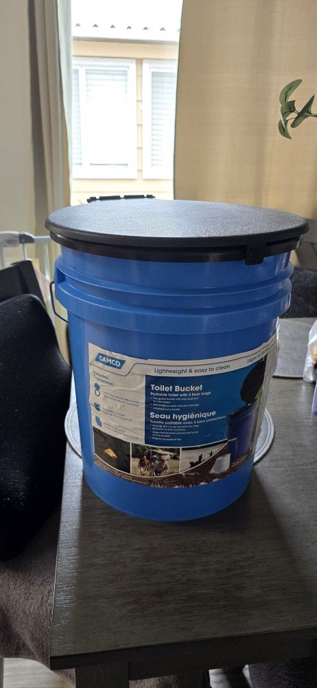 Camping Portable Toilet Bucket