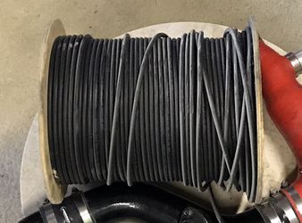 Roll of cable tv cable