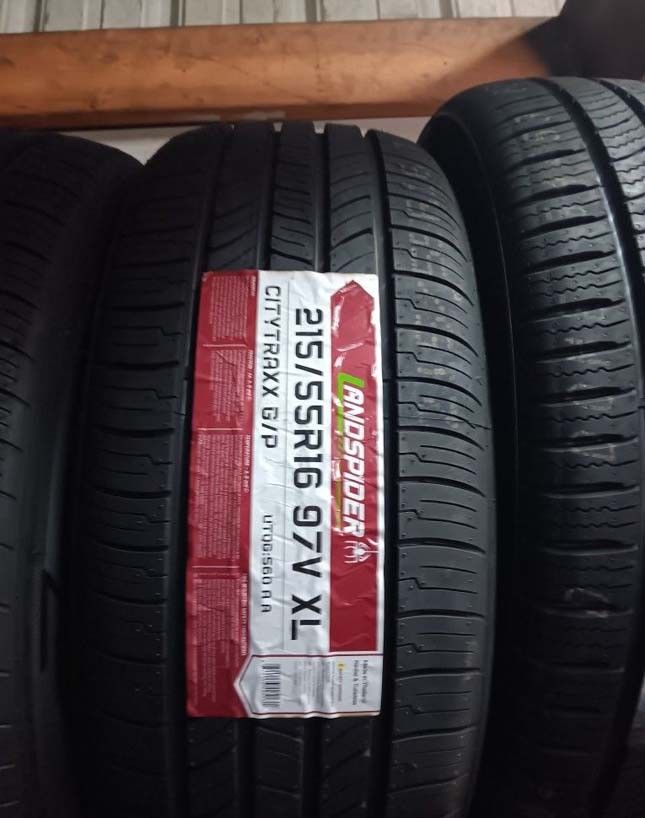 4 New Tires 215/55/16 Land Spider Tires