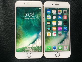 Factory unlocked apple iphone 6 64gb , store warranty $120 each