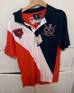 Chicago Bears polo style shirt size mens large new with tag