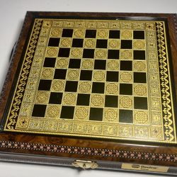 Vintage Wooden Chess Set
