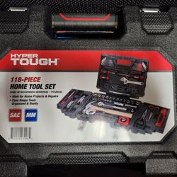 Hyper Tough 118 Piece Tool Set