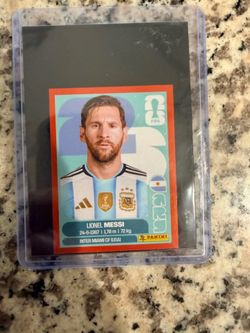 Messi red border World Cup