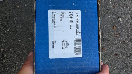 Lemförder Front Strut Top Mount (Genuine, Brand New) – Pair – BMW 3/5/1 Series, X1, X3