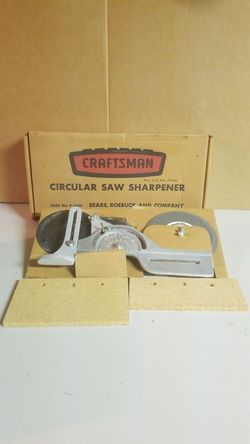 Circular Saw Sharpener