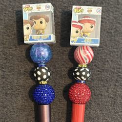 Jessie And Woody Beaded Pens