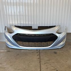 Hyundai Sonata Front Bumper Cover 2011 2012 2013 2014 2015 Blue HYBRID