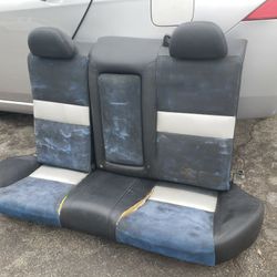 2006 Tsx Leather And Suade Rear Seats