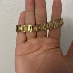 Lacoste Gold Bracelet 
