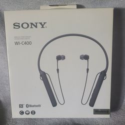 Sony Wireless Bluetooth Headset Wi-c400