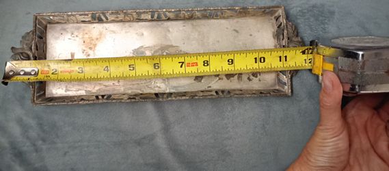 Sterling silver tray