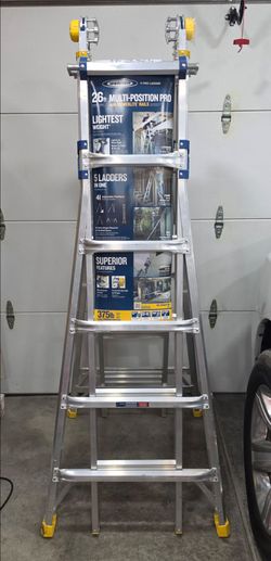 Werner 5 in 1 ladder milti position