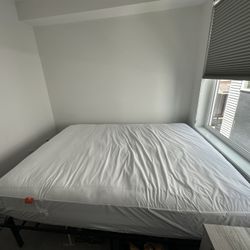 Queen Mattress And Bedframe  