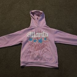 pink spider atlanta hoodie 