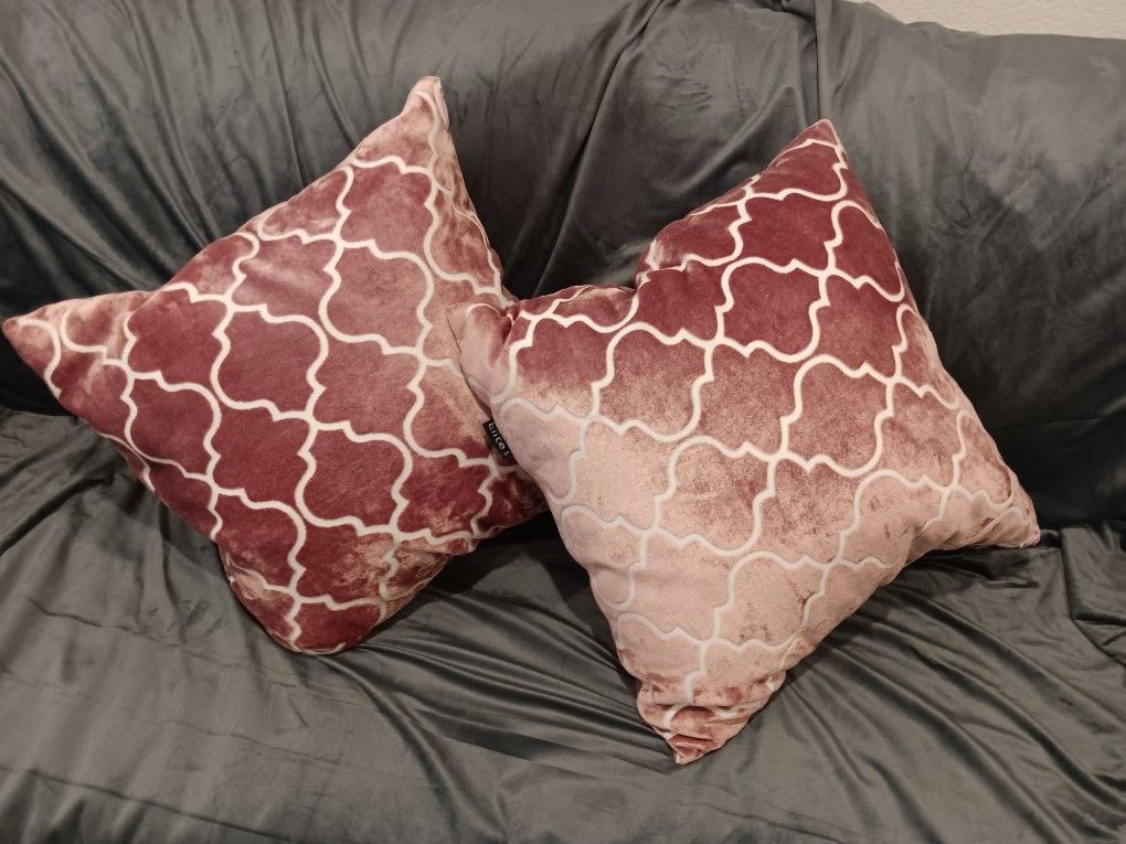 Embossed Pillows