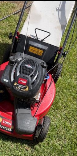 Mower and blower both need tic
