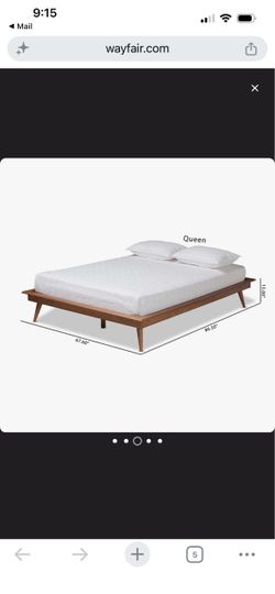 Queen bed frame