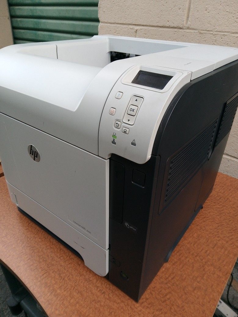 HP LaserJet 600 M601 With Toner Included Enough To Print 8000 Pages
