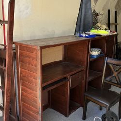 FREE COUCH, LOFT STYLE BUNK BED AND DINING TABLE