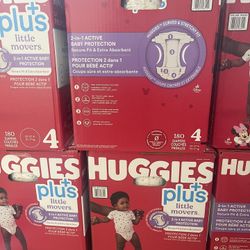 variety Huggies diapers