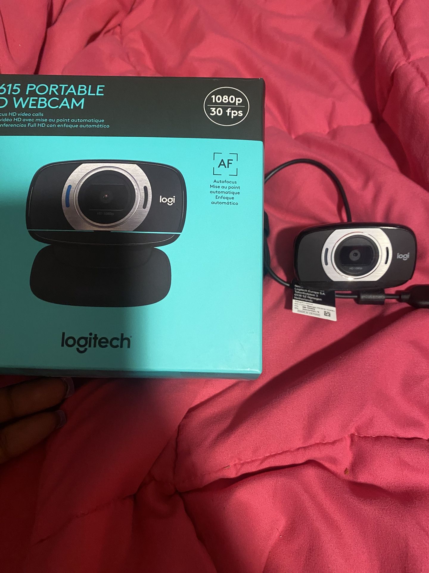 Logitech HD webcam BOTH FOR $25