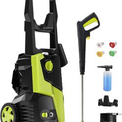 Electric Pressure Washer 1950 PSI 1.7 GPM Power Washers Electric Powered with Foam Cannon 25FT Hose Car Washer Cleaner for Patio