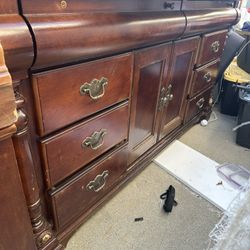 Dresser, Nightstand And Mirror 
