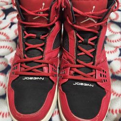 Used Nike Air Jordan 1 Flight Red (372804-602), Mens Size 10.5 (NO ORIGINAL BOX)